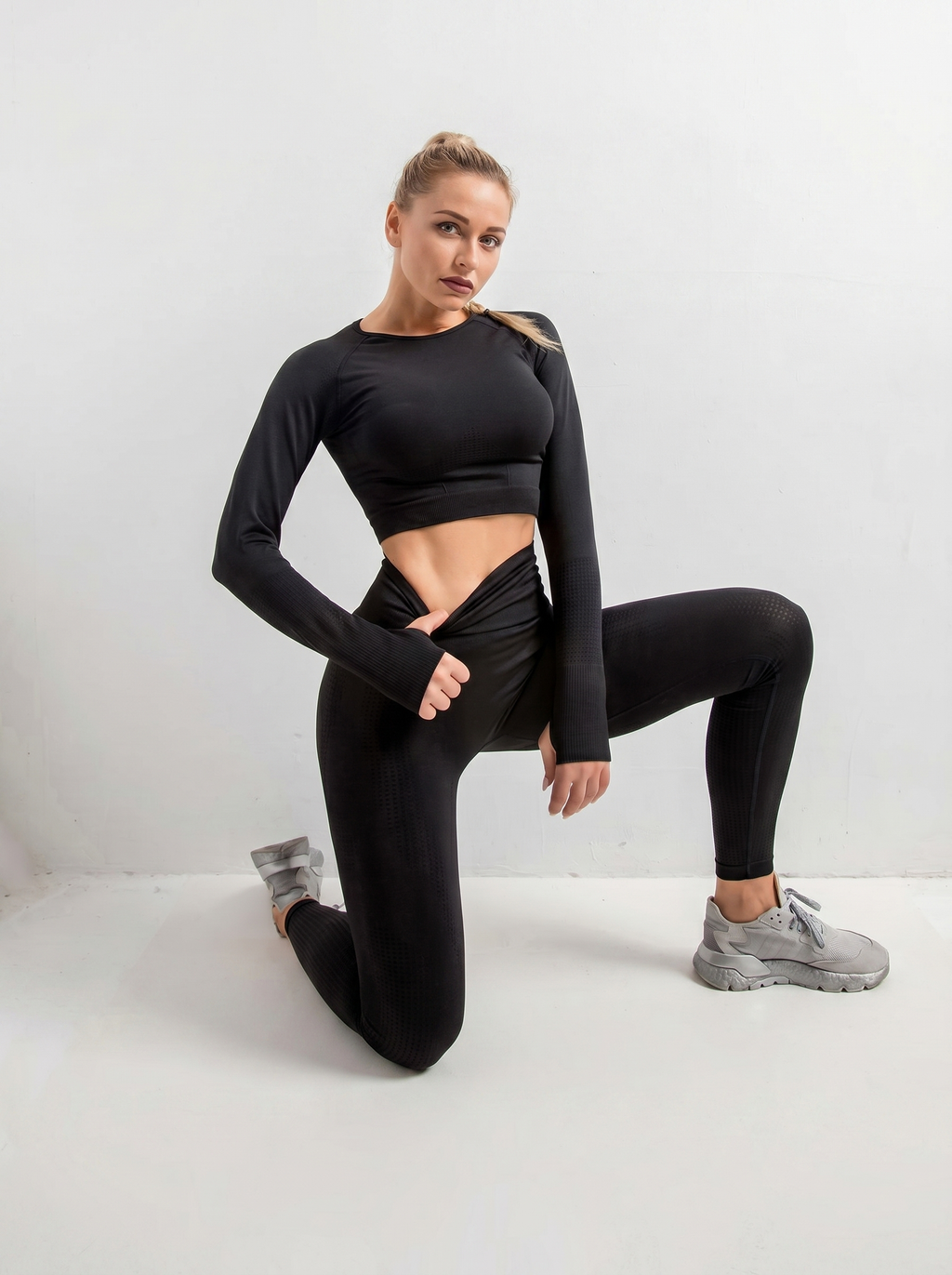 Set Fitnes Sports Top and Leggings