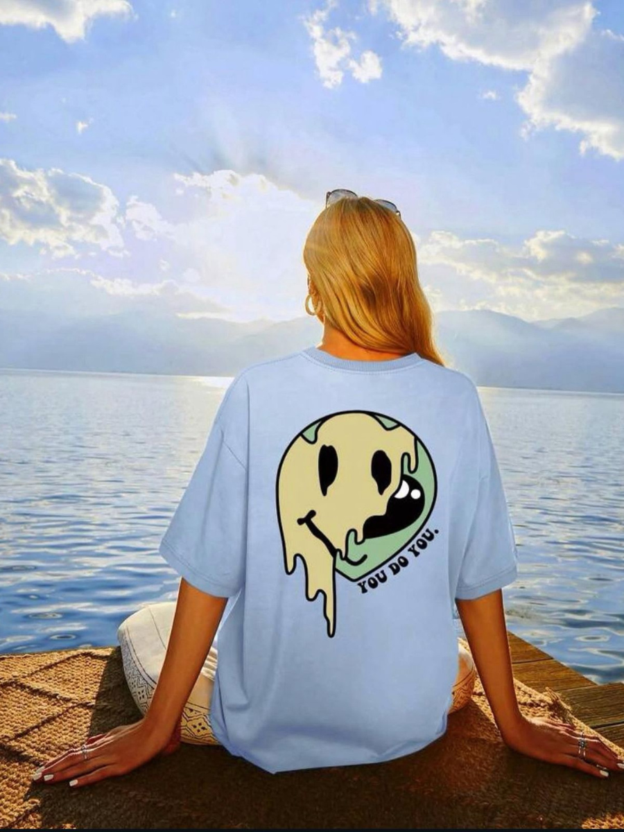 T-shirt Oversize Imprimé