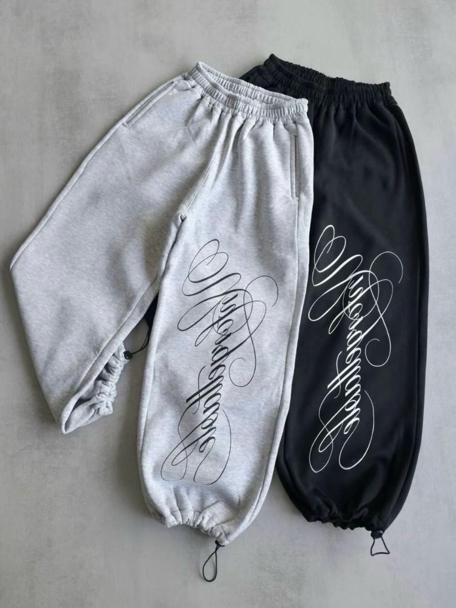 Baggy Jogging  Oversize Imprimé