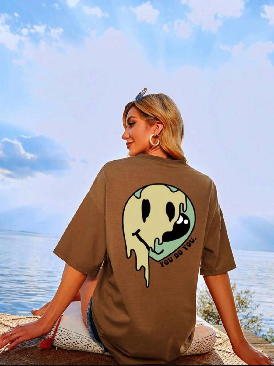 T-shirt Oversize Imprimé