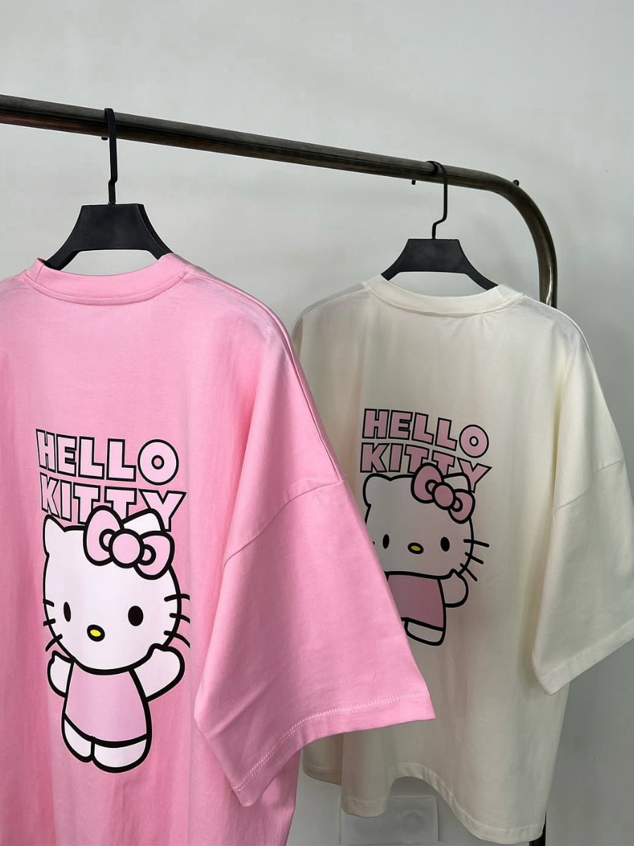 T-Shirt Oversize Imprimé Hello Kitty 2