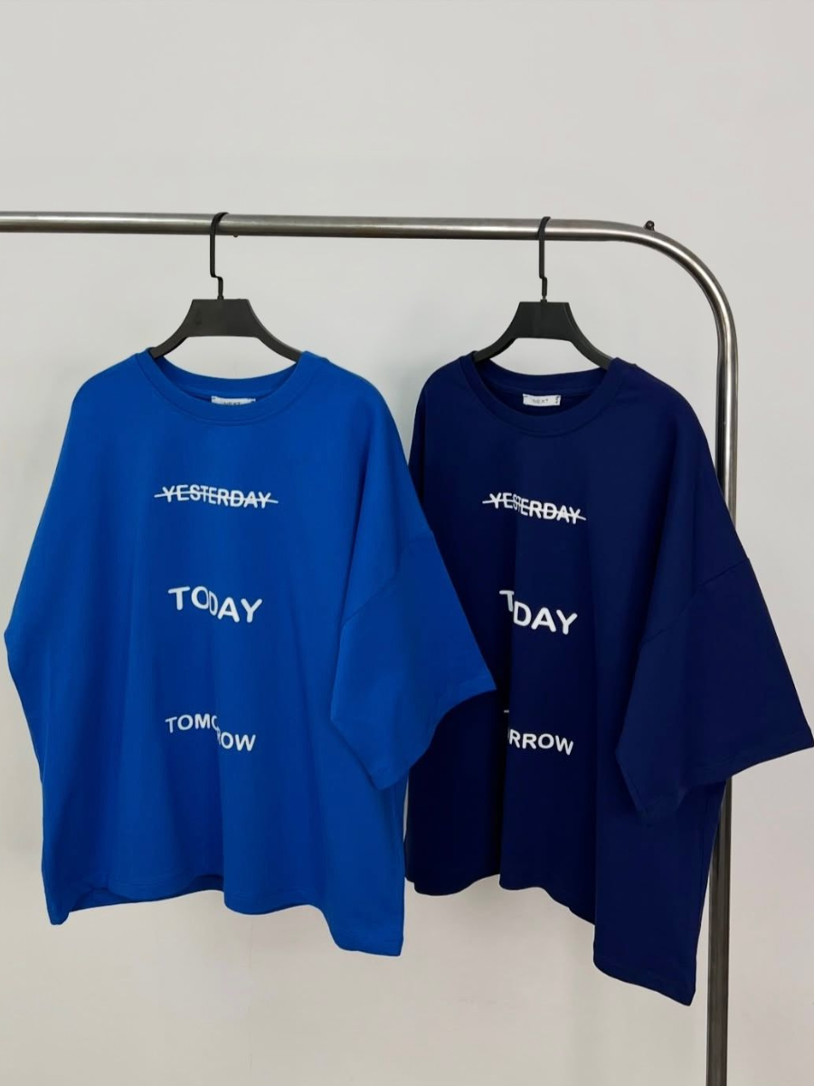 T-Shirt Oversize Imprimé Today