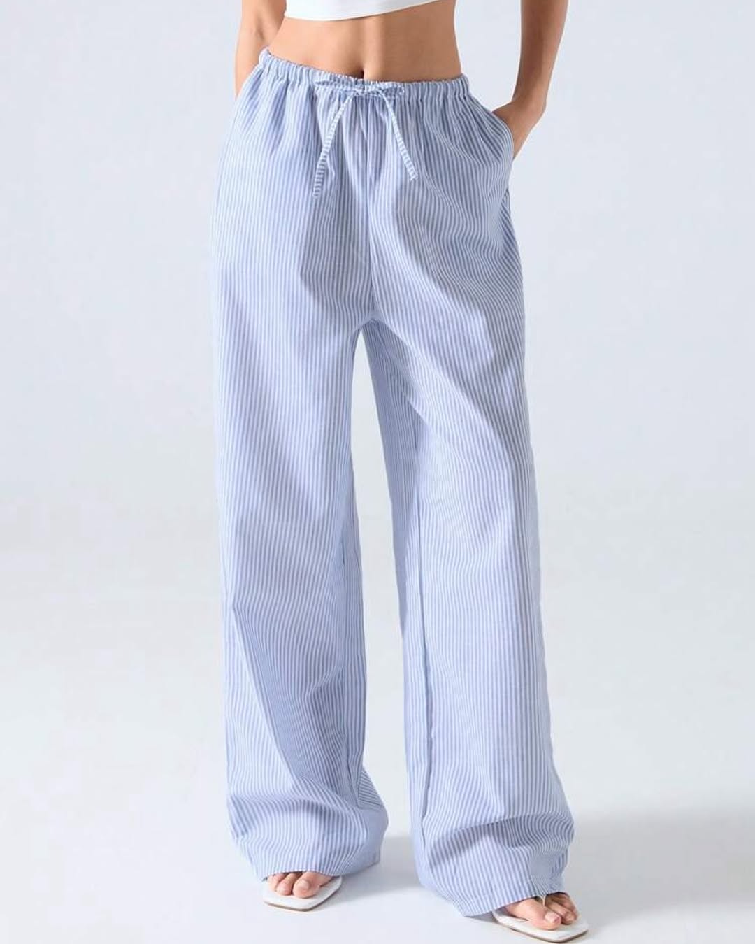 PANTALON À RAYURES