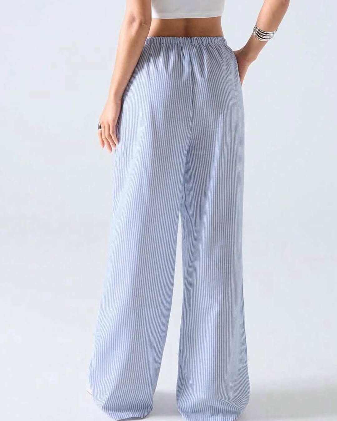 PANTALON À RAYURES