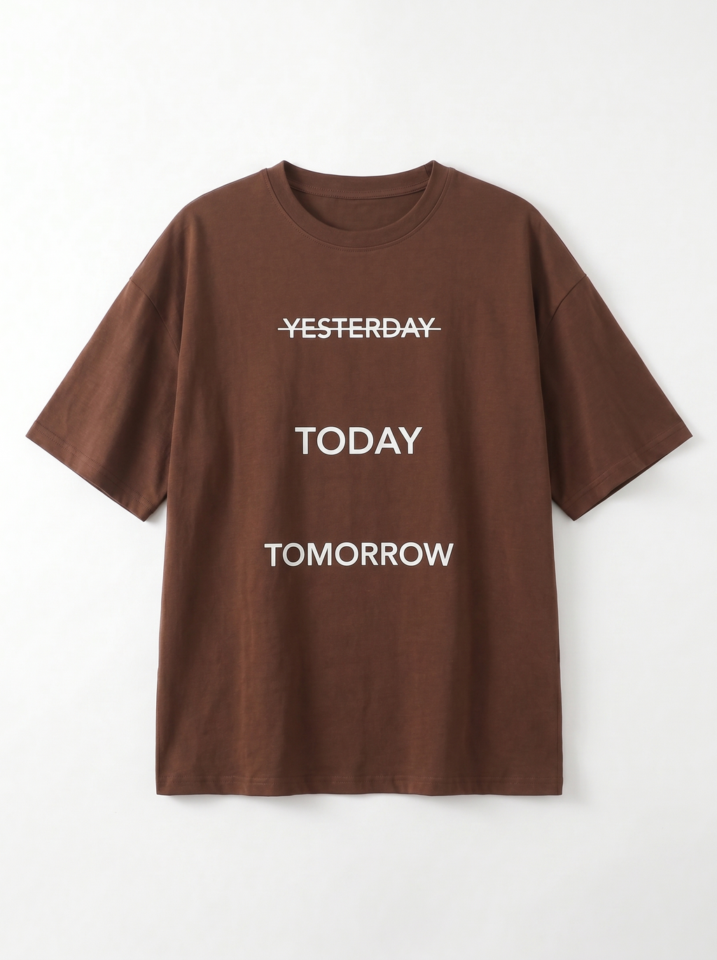 T-Shirt Oversize Imprimé Today
