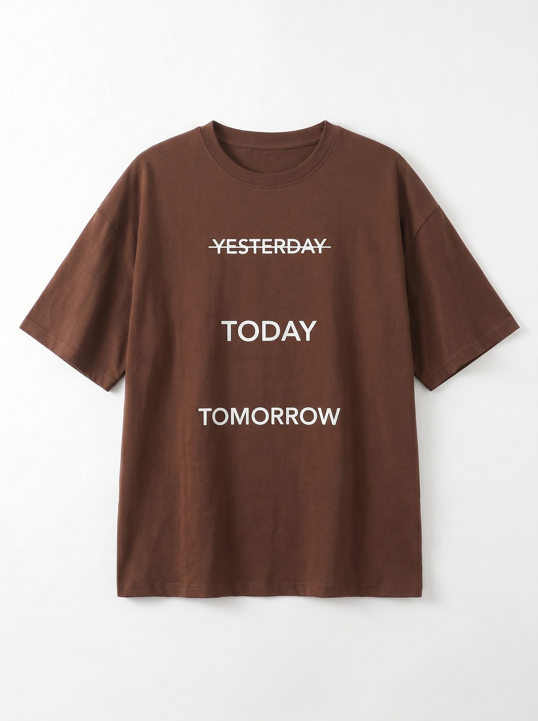 T-Shirt Oversize Imprimé Today