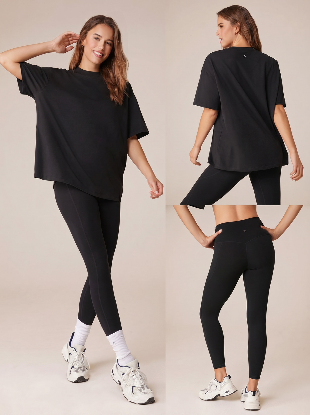 Set T-Shirt Over +Legging