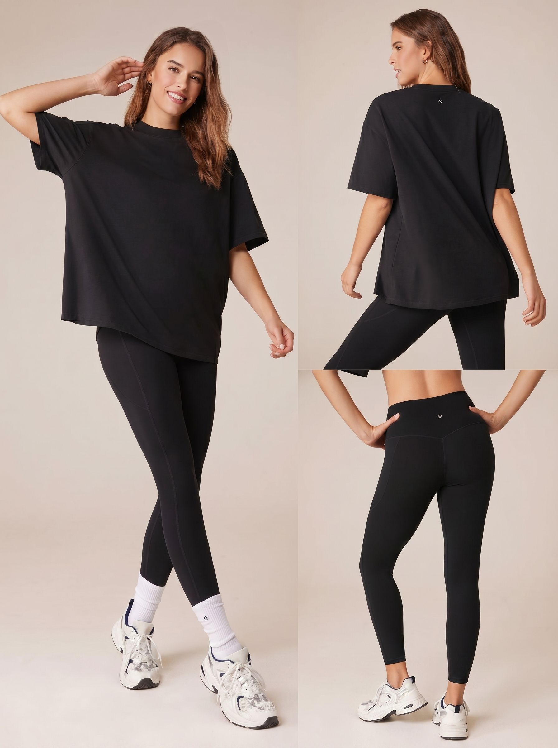 Set T-Shirt Over +Legging