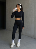 Set Fitnes Sports Top and Leggings