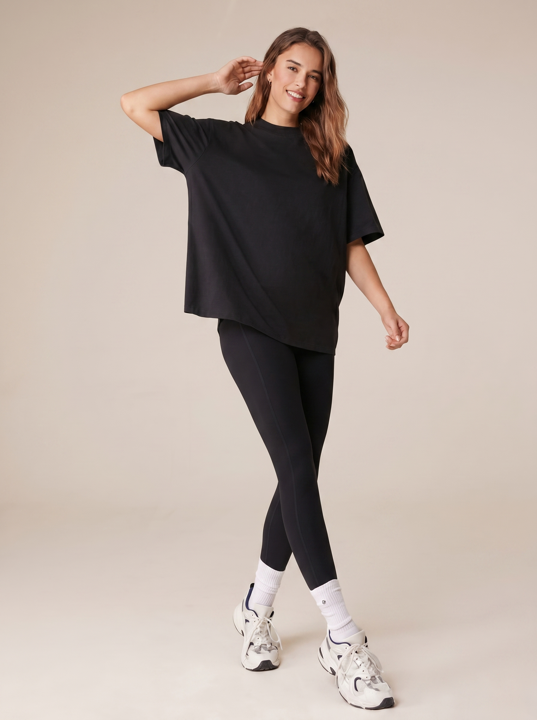 Set T-Shirt Over +Legging