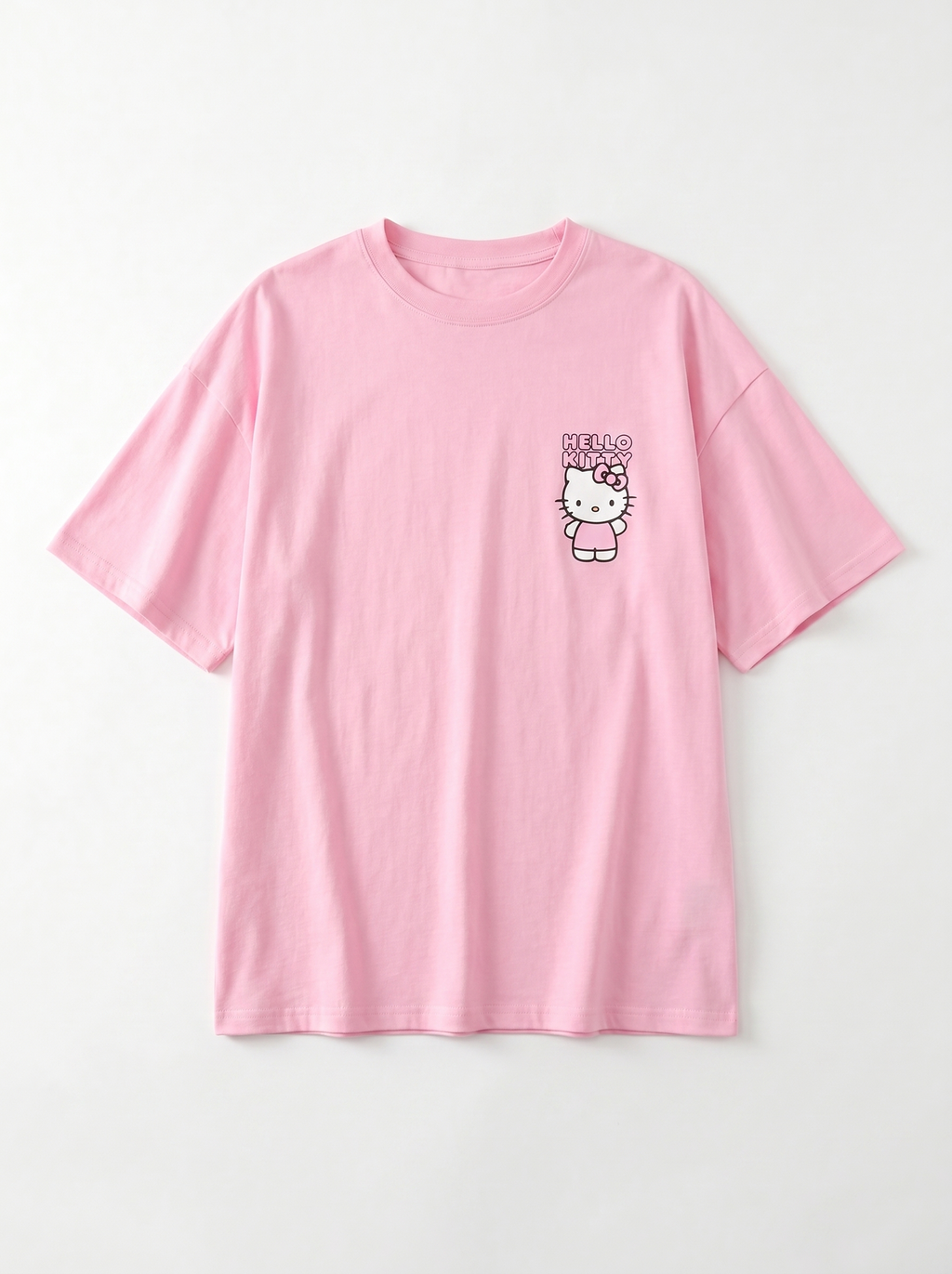 T-Shirt Oversize Imprimé Hello Kitty 2