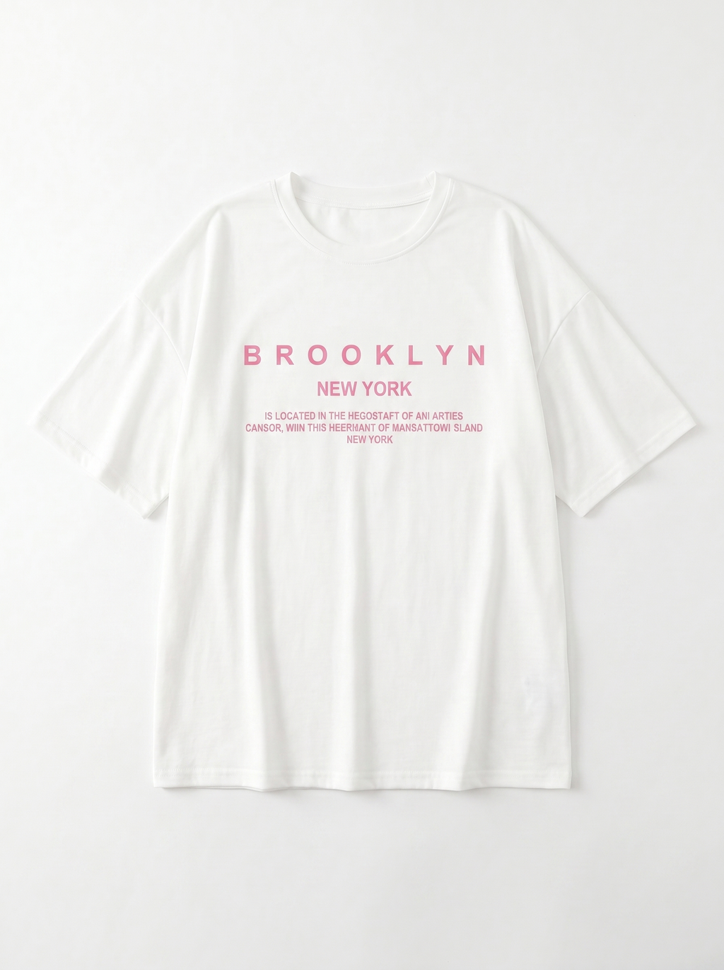 T-Shirt Oversize Imprimé New York