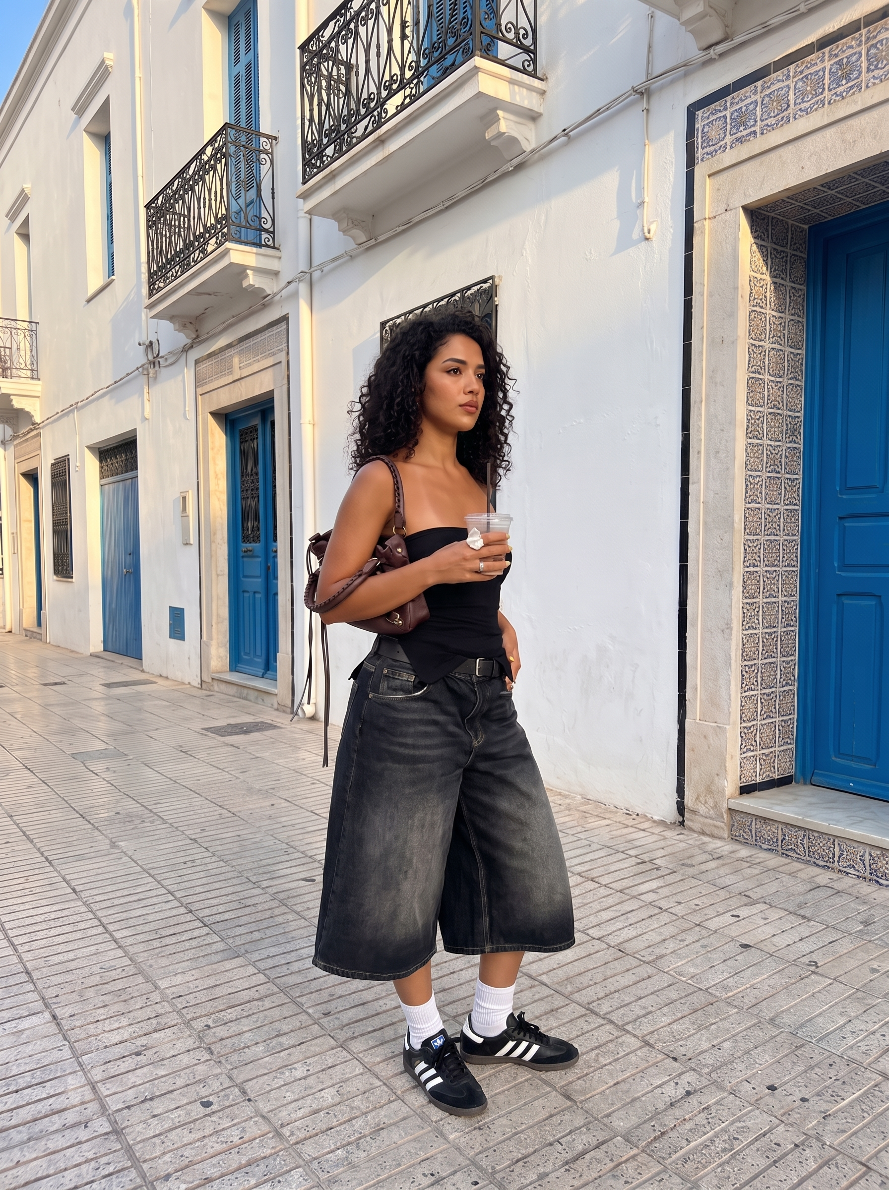 SHORT BAGGY JEANS